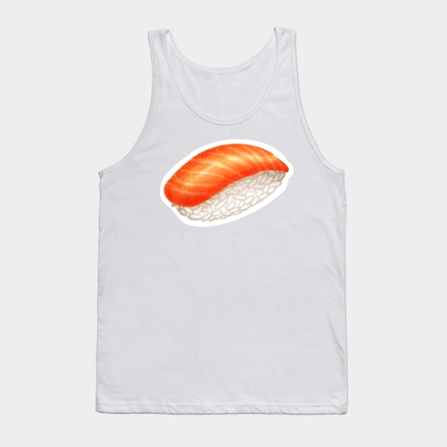 salmon nigiri sushi Tank Top by neniarts